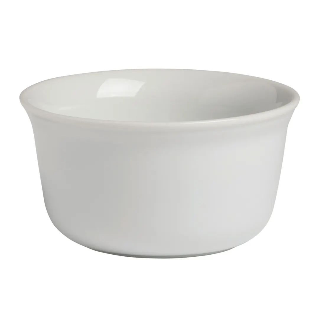 Cambro MDSB9C148 Camwear® Bowl, Serving 9‑Oz White Ceramic, 4‑3/8" Dia x 2‑5/16" H - 48/Case