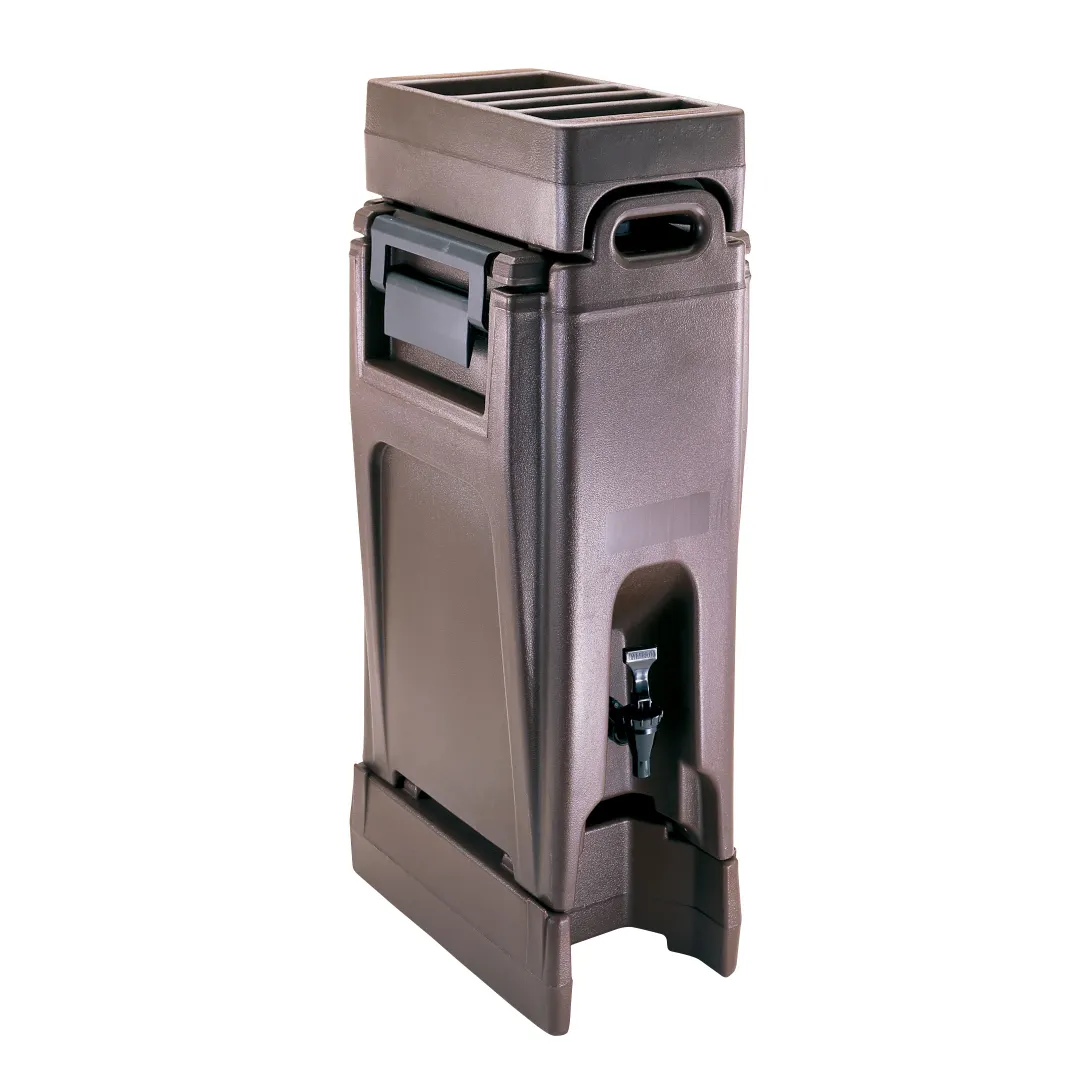 Cambro R500LCD131 Riser – Brown Plastic, 9-1/8" W x 16-1/4" D x 4-9/16" H, Fits 250LCD/500LCD, NSF