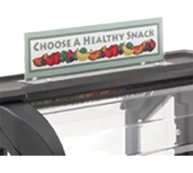 Cambro VBRSHTS152 Versa Food Bar™ Sign Holder, clear