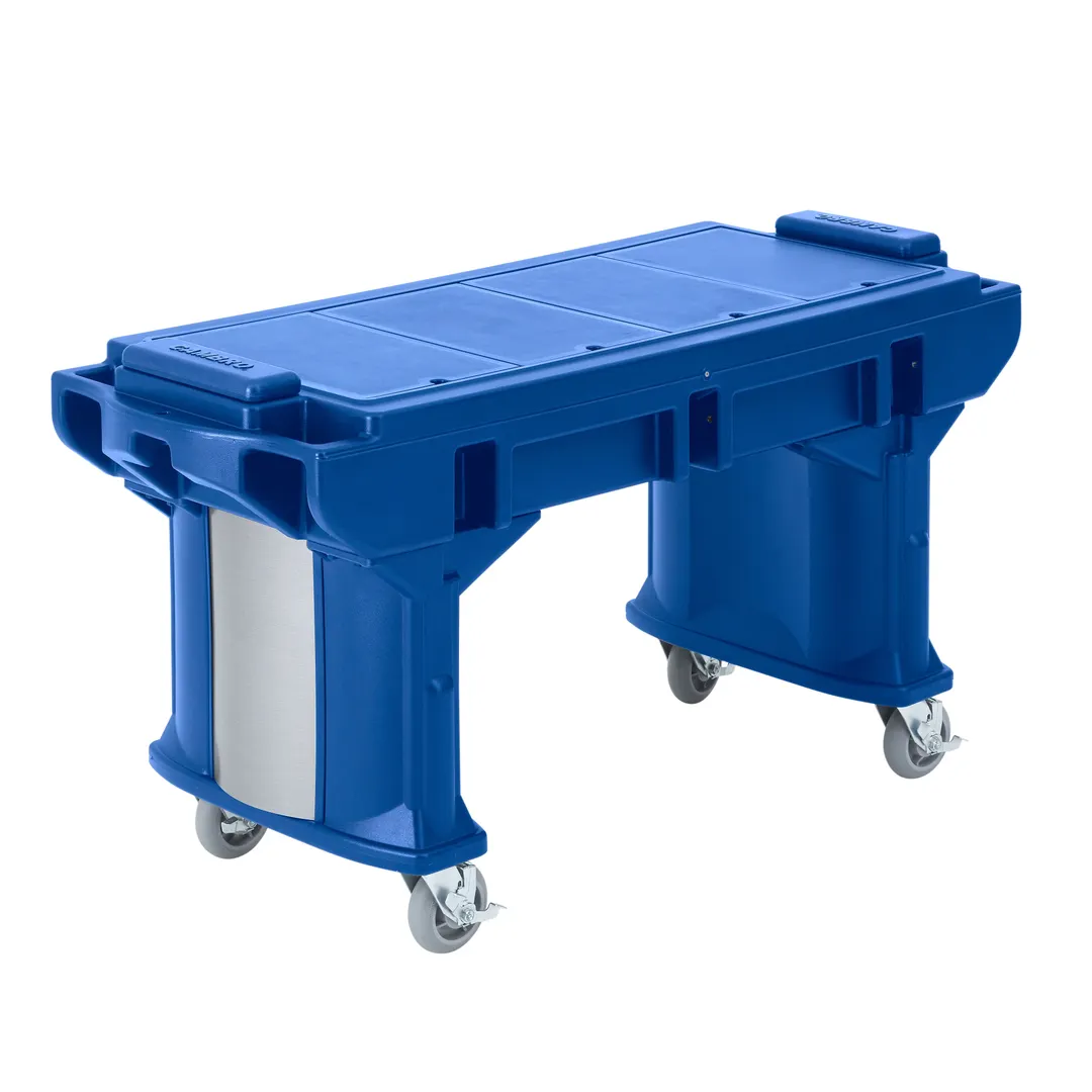 Cambro VBRWC186 Versa Well Cover, For Versa Food Bar™ & Work Tables, Navy Blue