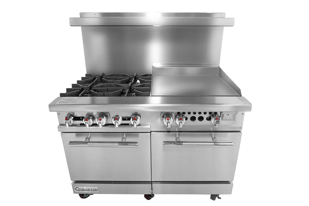 Connerton CN48-2-36G-2OV 48" Gas Restaurant Range