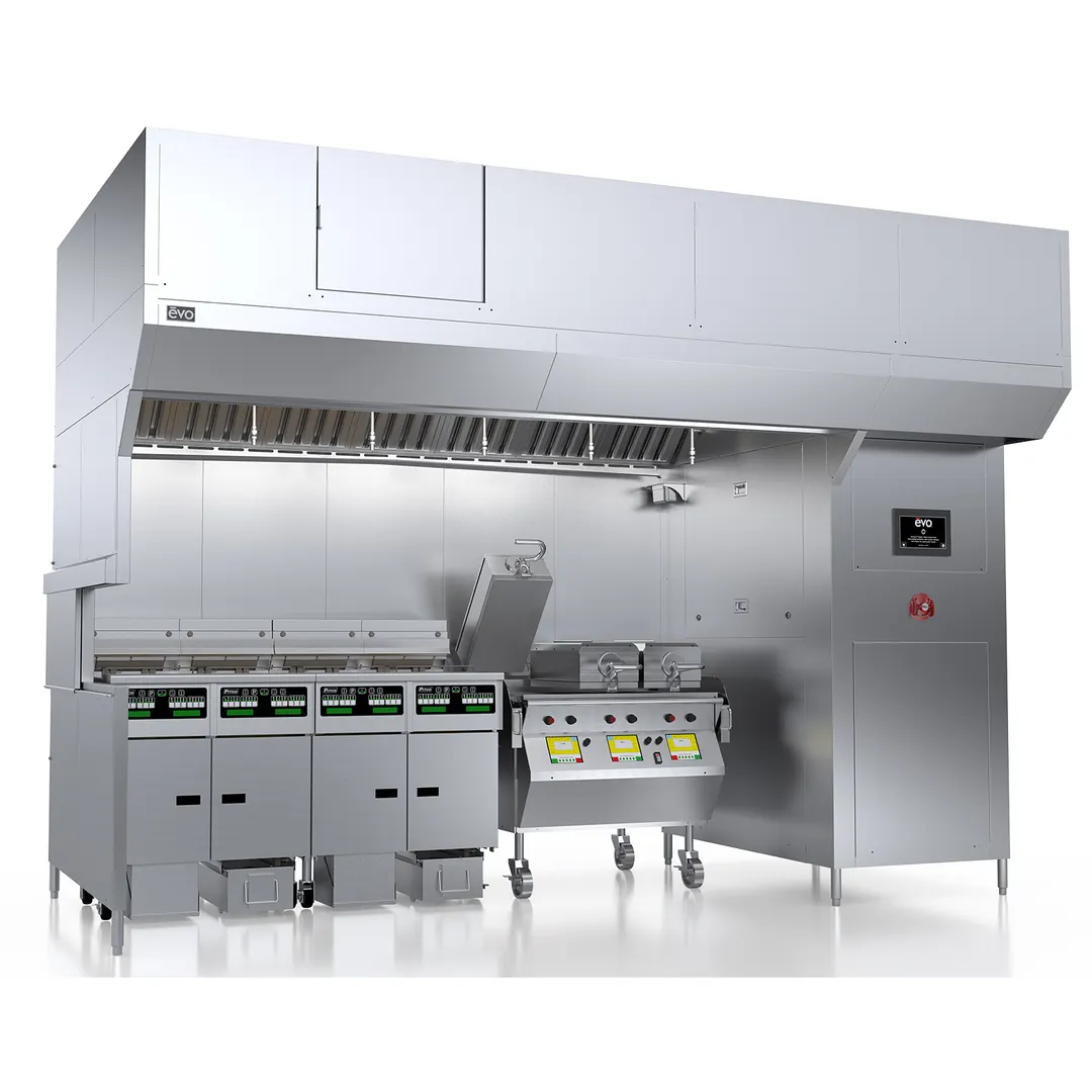 Evo America 10-7112-OC Event Open Canopy Hood, 112" Cooking Zone