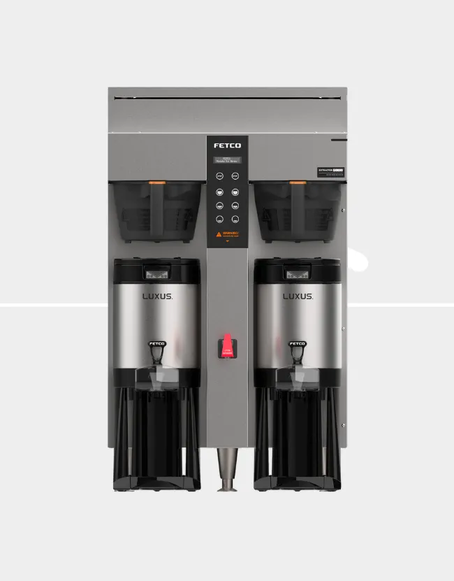 FETCO E1253US-UB230-PM110 CBS-1253 Plus Double Coffee Brewer, 9kW / 208-240V