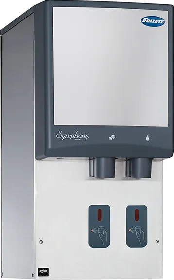 Follett 12HI414A-S0-00 16" Symphony Ice & Water Dispenser 12lb Nugget Ice 425lb/24h Agion® 115V