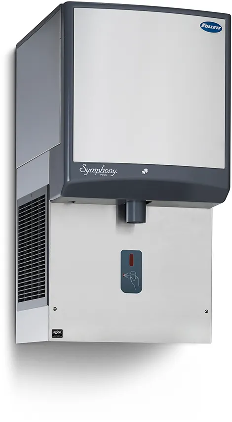 Follett 25HI414A-SI-00 Ice Dispenser, 21" Wall-Mount, 425 Lb/24h Nugget Ice, 25 lb Storage, 115V