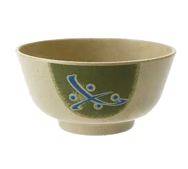 GET 0172-TD Traditional Soup/Rice Bowl, 12 Oz, 4-1/2" x 2-1/4"H, Melamine Break-Resistant - 1 Dozen