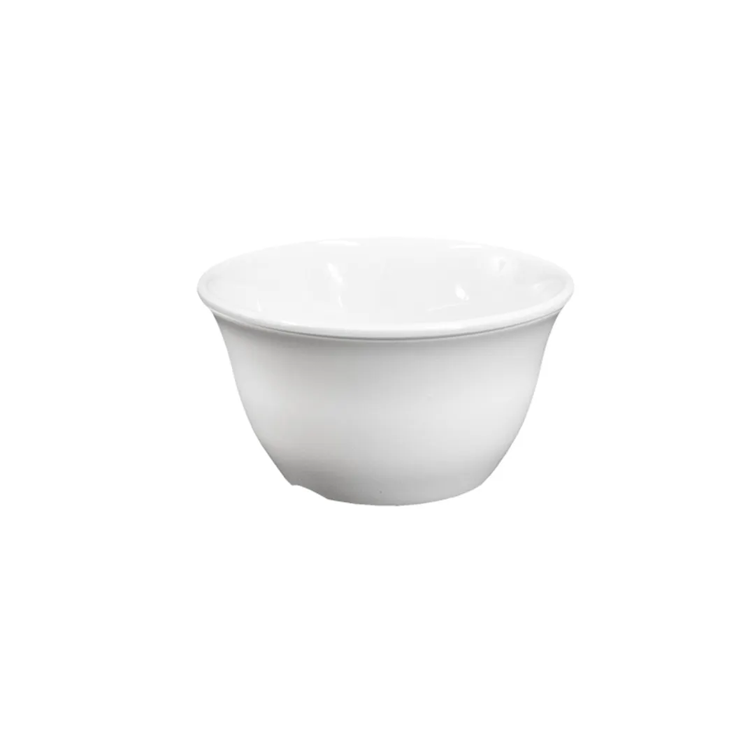 GET B4218-W Elite Global Solutions Bouillon Cup, 7 Oz, 4" Dia. X 2-1/8"H, Melamine, White