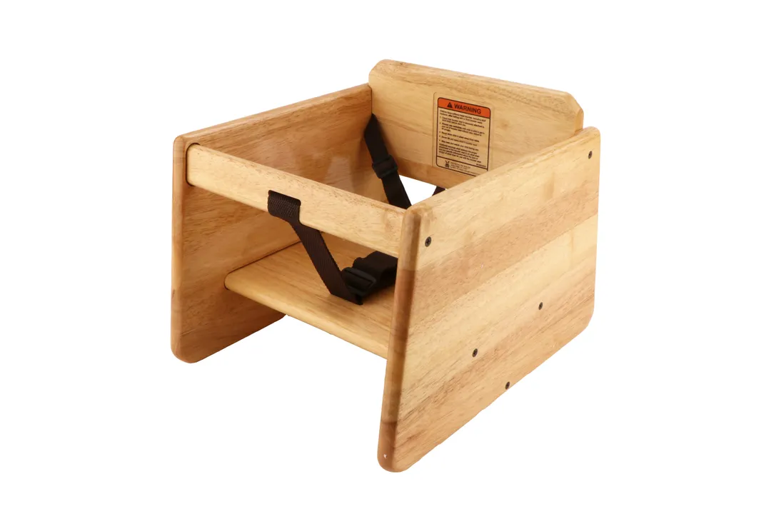 GET BS-200-MOD-N2 Booster Seat, Modified, Double Strap, Hardwood, Natural Finish