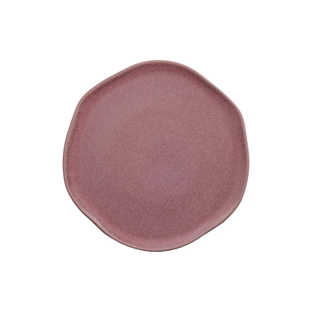 GET PA1822892912 Plate, 11.6" Dia x .600" H, Hexagonal Porcelain, Corona Ancestral Nova - 1 Dozen
