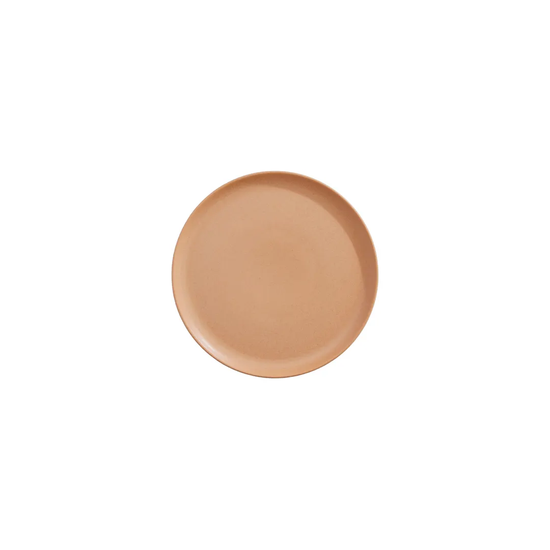 GET PA1930711712 7" Round Coupe Rim Porcelain Plate In Corona Cosmos Mars Finish - 1 Dozen