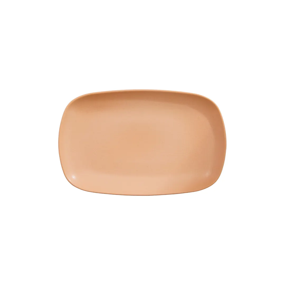 GET PA1930917612 Porcelain Platter, 8.46" L x 13.38" W x 1.25" H, Corona Cosmos Mars - 1 Dozen