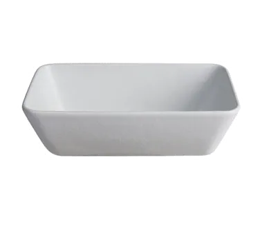 GET SBWRB1S Bugambilia Bowl - 8" L x 10" W, 4" Deep Rectangle Cast Aluminum with Resin Sand