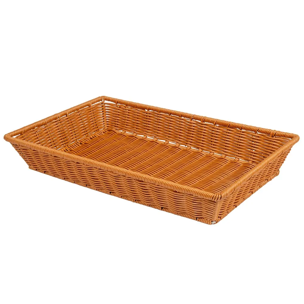 GET WB-1552-HY Basket, 21" x 12-3/4" x 2-3/4" H, Polypropylene, Dishwasher Safe BPA Free