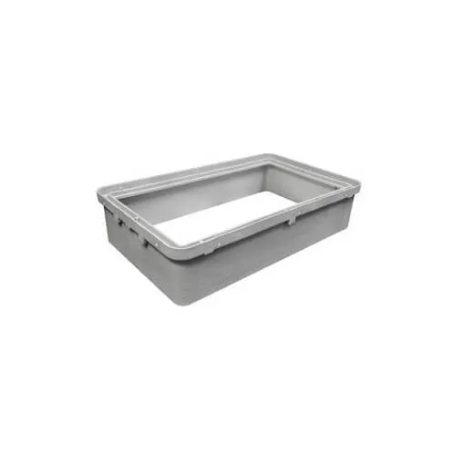 GSW USA 3925AX6 Endura Riser Extension Set - Extender for Model 3925XTA03 Grease Trap, S.Steel