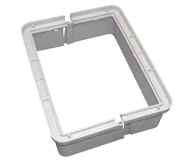 GSW USA 3935AX6 Endura® Riser Extension Set, 35/50 GPM, 6" H Rectangular Grey