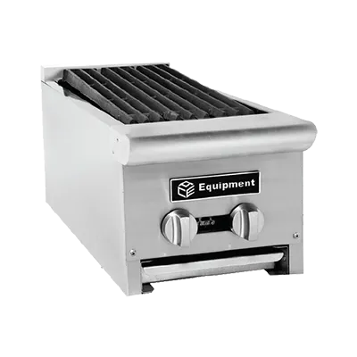 GSW USA AEBR-24NG 24" Countertop Gas Charbroiler with Manual Controls