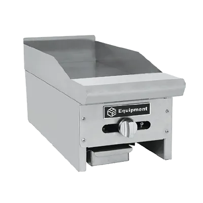 GSW USA AEGR-48NG 48" Countertop Gas Griddle with Manual Controls