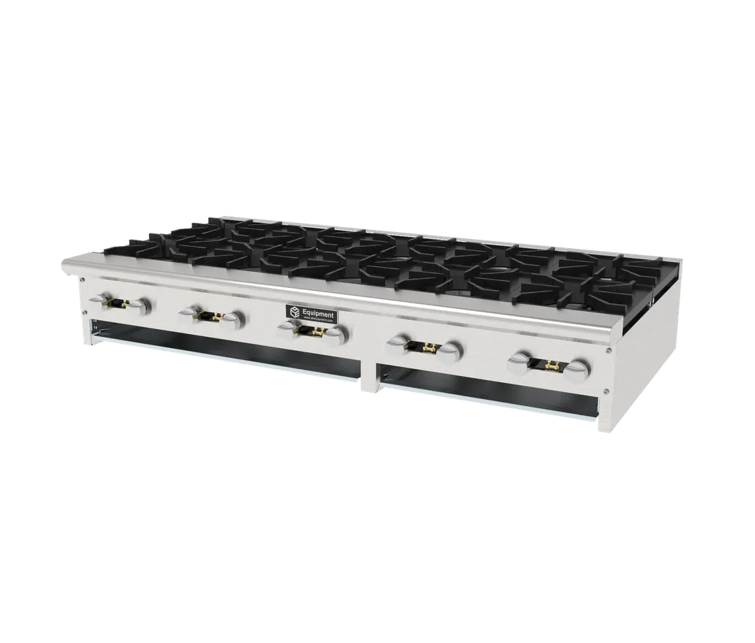 GSW USA AEHP-60LP Hotplate, Lp Gas, Countertop, 60"W X 30"D X 10"H, (10) Burners