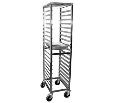 GSW USA ASR-1915 Stainless Steel Steam Table Pan Rack w/ Casters
