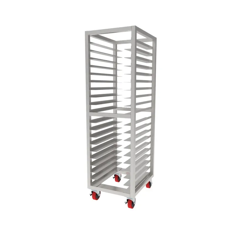 GSW USA ASR-2022WH Heavy Duty Stainless Steel Bun Pan Rack w/ (20) 18" X 26" Pan Capacity