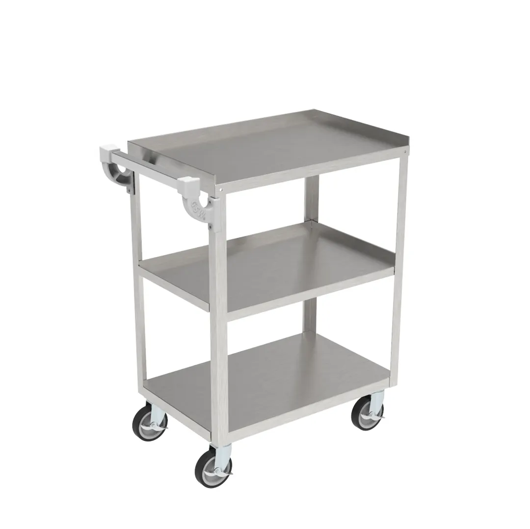 GSW USA C-3111K Small Bus Cart w/ Angled Legs