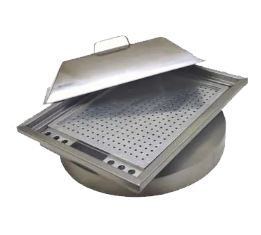 GSW USA CA-ND Steam Noodle Cabinet Cover, 21" W x 23-1/2" L x 11" H, 21" Dia, Steel, ETL, WK-24