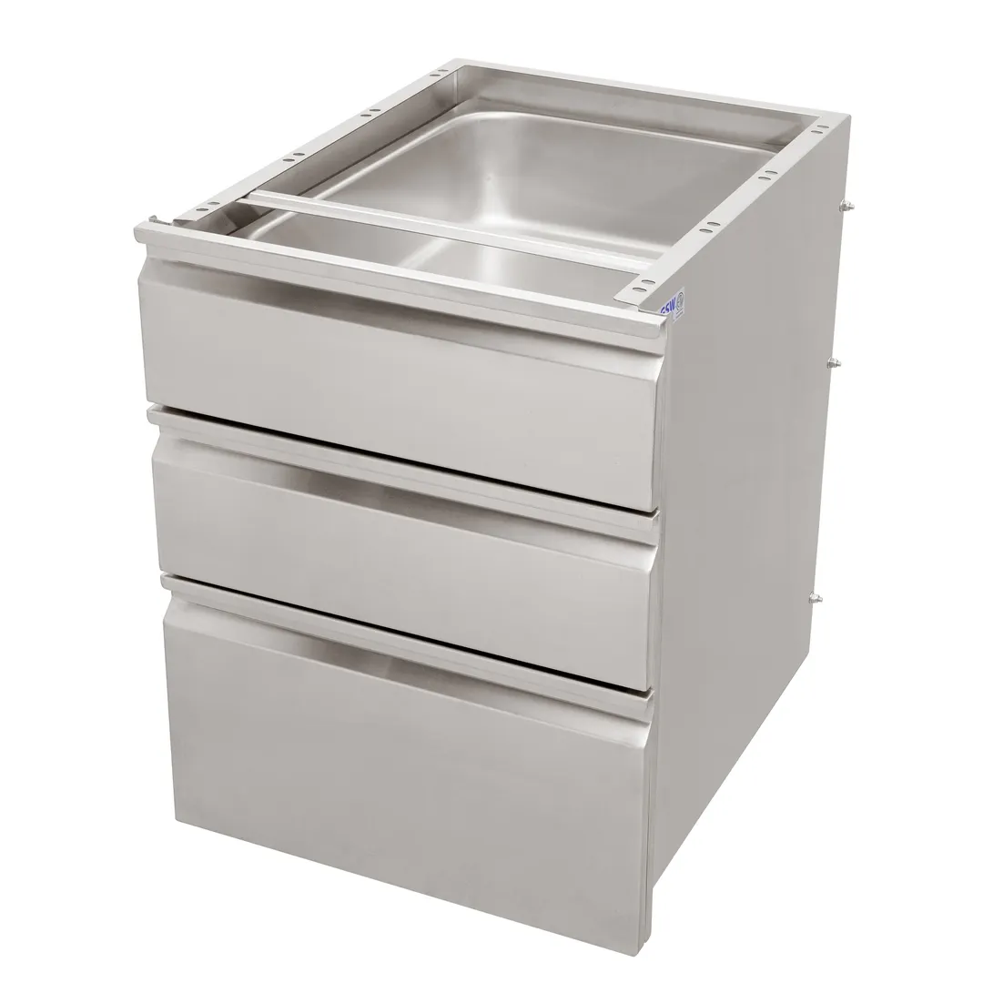 GSW USA DA-3H2020 Double Hanging Drawer, For Work Table