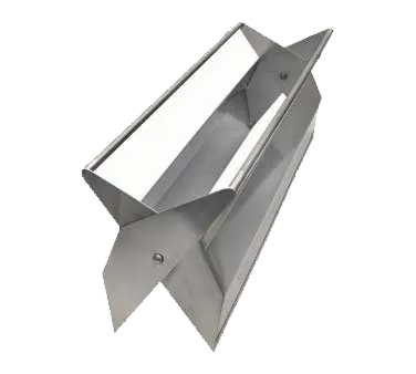 GSW USA DN-DPR Glazing Dipper, 4"W X 24"L X 9"H, Stainless Steel