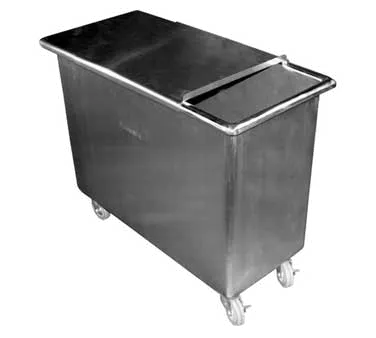 GSW USA DN-FB84 Flour Bin, 84 Qt/11 Gal, 14" W x 29" L x 24" H, Steel, Sliding Cover, ETL