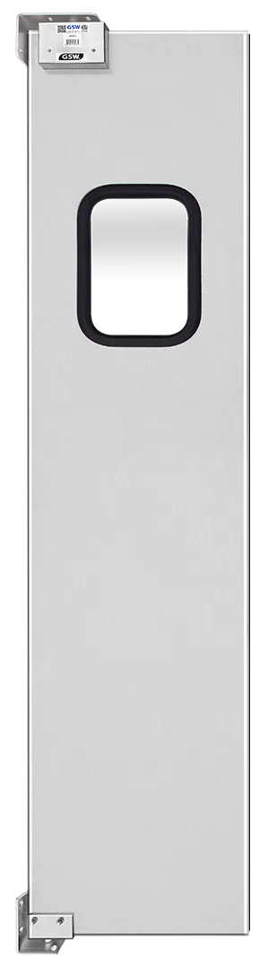 GSW USA DR-SS1882 Traffic Door, Single Panel, 18"W X 84"H
