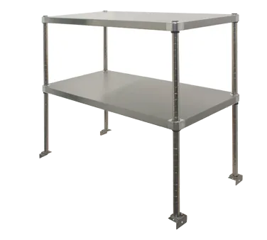 GSW USA DS-1660A Double Overshelf, Adjustable, 60-1/2"L X 16"W X 36"H O.A.