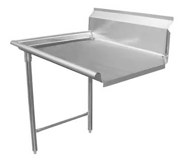 GSW USA DT36C-L 36" Clean Straight Dishtable, 16 Gauge Stainless Steel / Left to Right