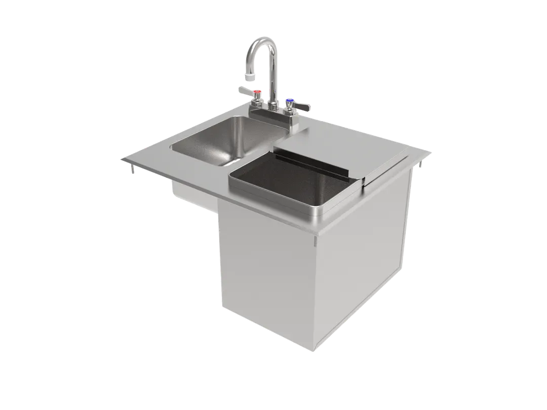 GSW USA IBS1821 Ice Bin, Drop-In, 23 Lbs. Ice Capacity