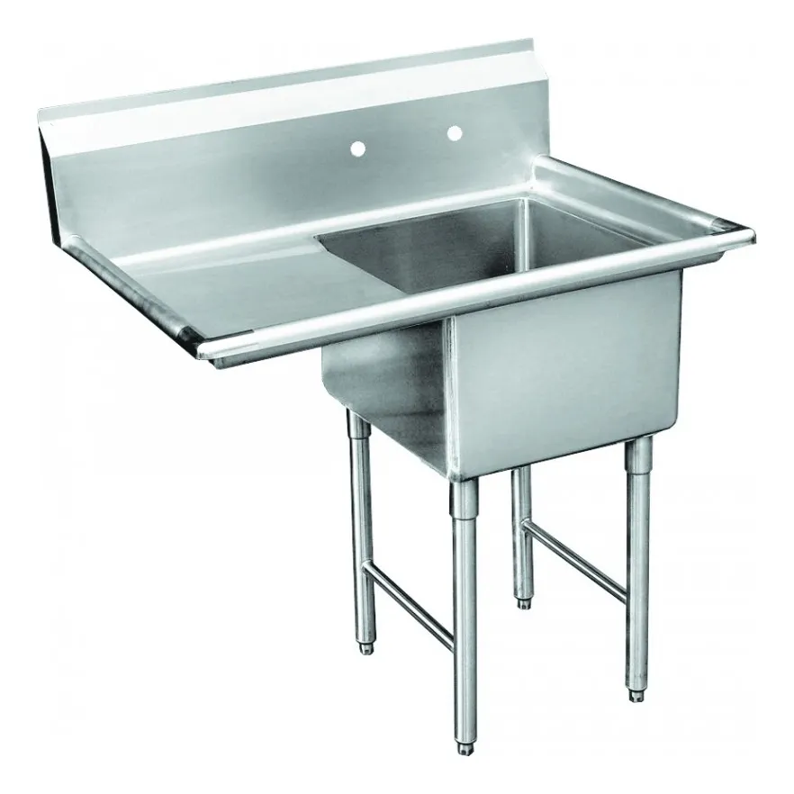 GSW USA SH18241L One Compartment Sink, 39-1/8"W X 30"D X 45"H