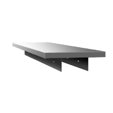 GSW USA WS-PT18144 Pass Through Shelf - 145"W X 18"D X 5-1/2"H