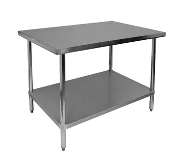 GSW USA WT-P3048US Undershelf, 48"W X 30"D, 18/430 Stainless Steel