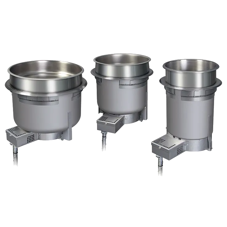 Hatco HWB7QT120V (Quick Ship Model) Drop-In Heated Well, Round, Uninsulated