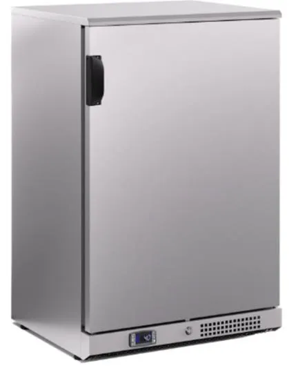Infrico USA IMD-ERV15IISD 24" Merchandiser Refrigerator, 5.0 cu ft, Steel, Glass Door, 1/5 HP
