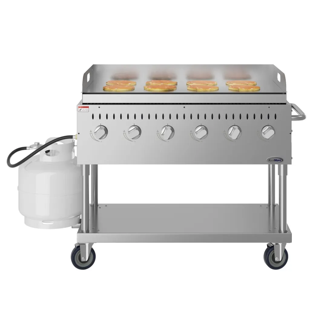 Koolmore CGKIT4-48G 47" Outdoor Gas Grill, (6) Burner