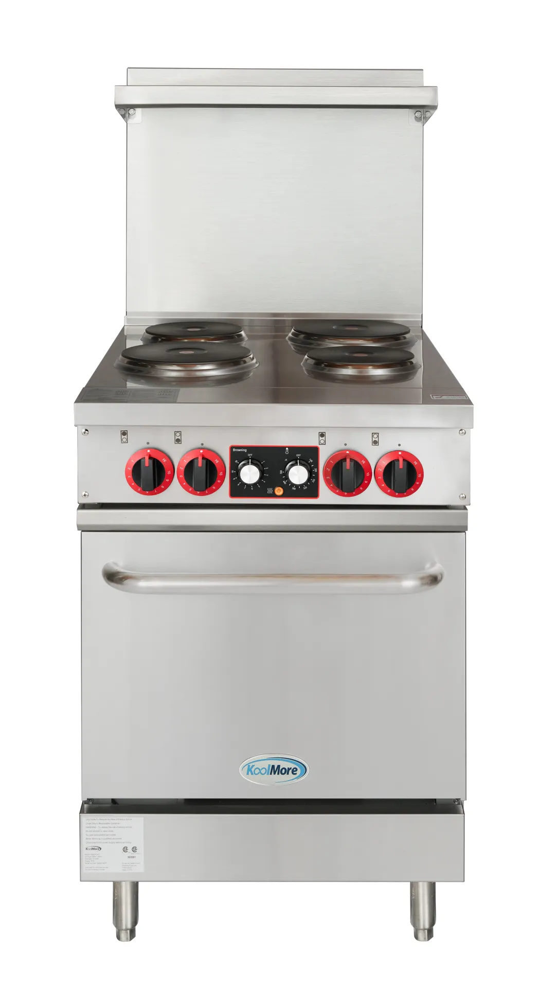 Koolmore KM-CR24-E Koolmore Commercial Electric Range with Oven