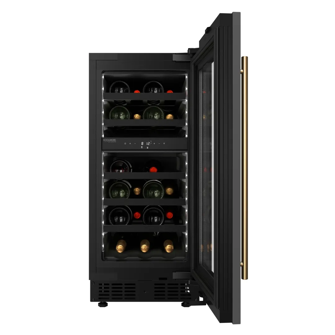 Koolmore KM-CW28DZ-BPR Reach-In Undercounter Refrigerator