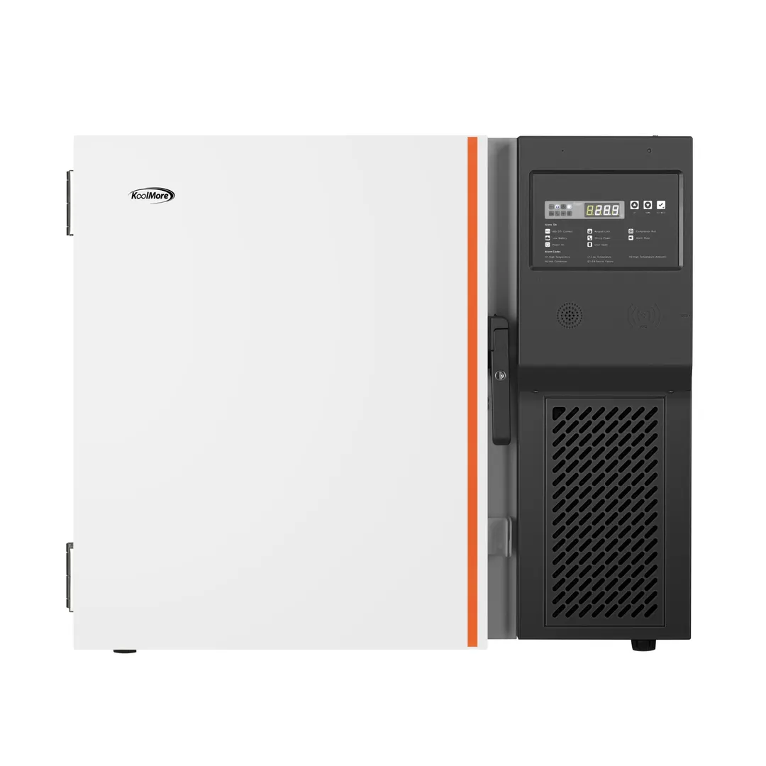 Koolmore KM-PHF-4CUL Ultra‑Low Temp Freezer, 37.6" White, 4 cu ft Stainless, -86°F to -40°F