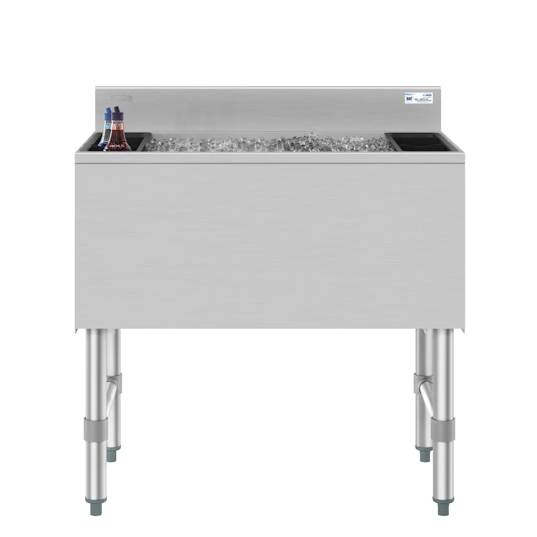 Koolmore KM-UIB-1830 Commercial Underbar Ice Bin, 30"W
