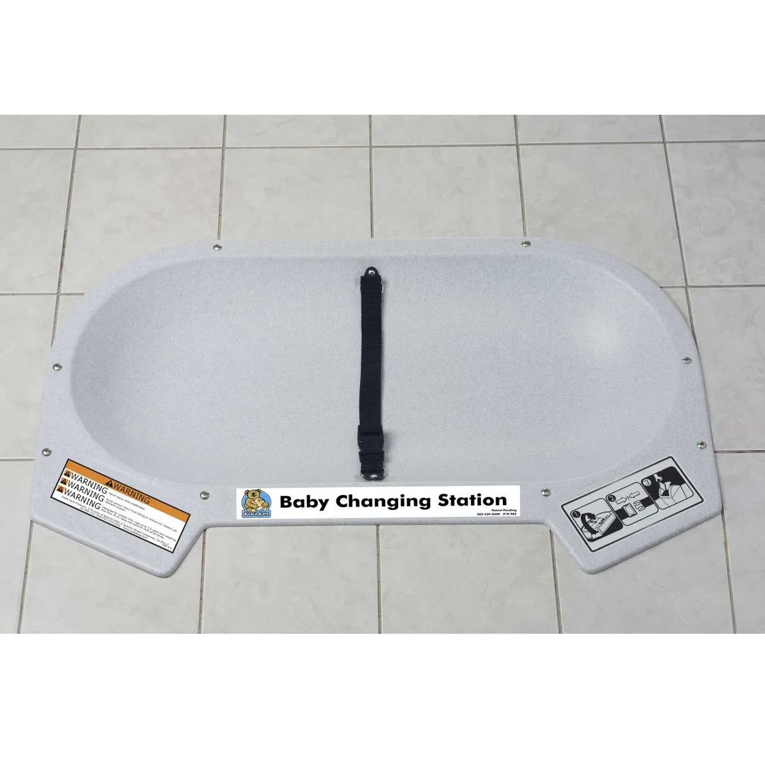 Koala KB112-01RE Baby Changing Station, Countertop, Recess Mount