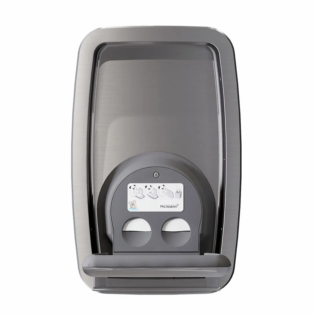 Koala KB311-SSRE Baby Changing Station, Vertical, Recessed