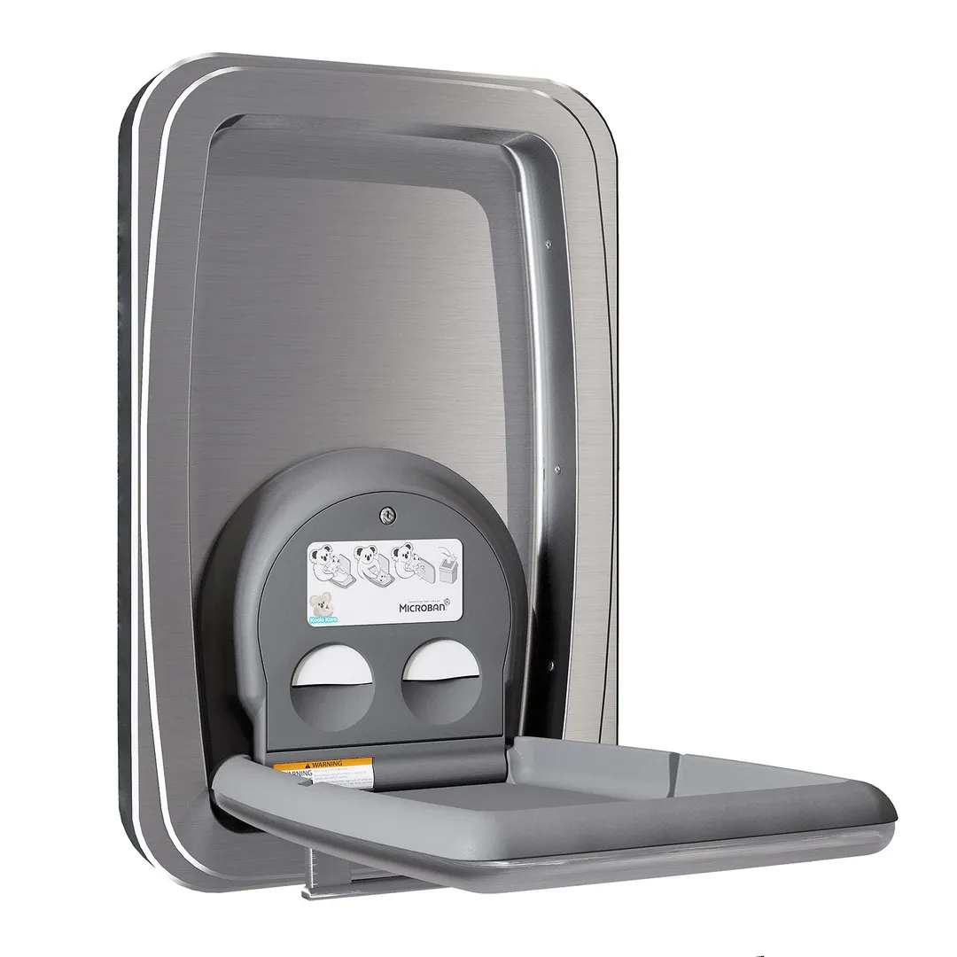 Koala KB311-SSWM Baby Changing Station, Vertical, Wall Mount