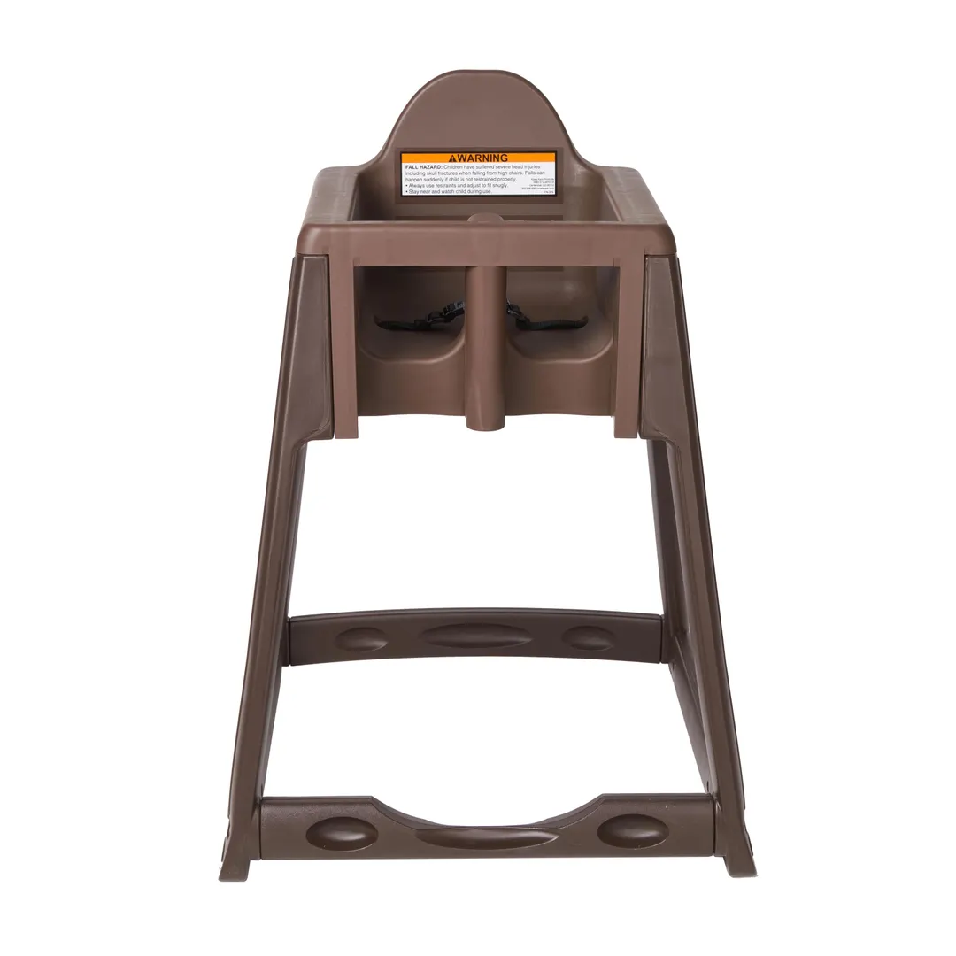 Koala KB966-09 Kidsitter High Chair/Infant Seat, 22-1/4"W x 22-1/2"D x 31"H, Brown Frame/Seat, HDPE