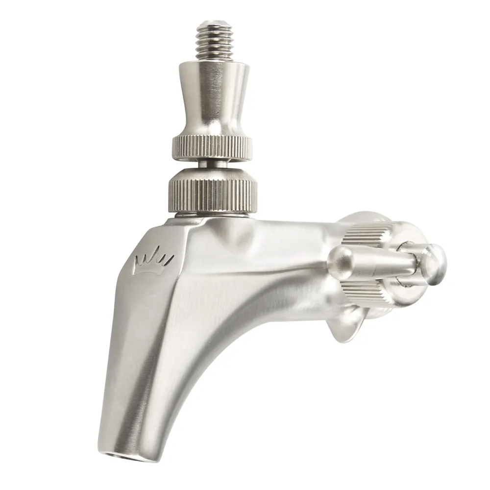 Krowne BC-325 Royal Series Flow Control Beer Faucet, Satin Finish