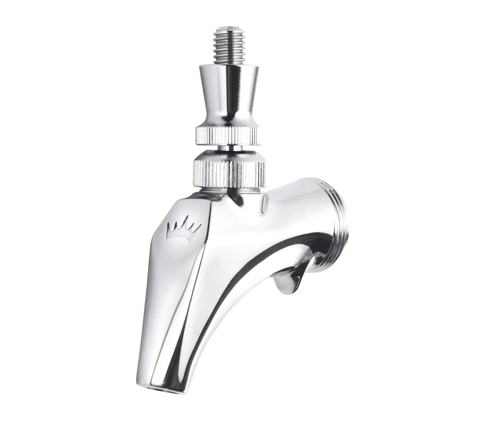 Krowne BC-900 Royal Series Standard Beer Faucet, Chrome Finish