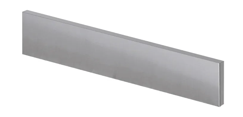 Krowne BS-106 Kick Plate – Left Side, 24" Stainless Steel For Back Bar Coolers, Refrigeration Part